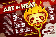 Art in Heat Postcard